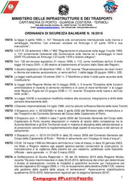 MINISTERO DELLE INFRASTRUTTURE E DEI TRASPORTI - Comune di Campomarino