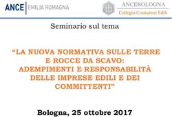 "LA NUOVA NORMATIVA SULLE TERRE E ROCCE DA SCAVO: ADEMPIMENTI E RESPONSABILITÀ DELLE IMPRESE EDILI E DEI COMMITTENTI" - Mercoledì 25 ottobre 2017 ...