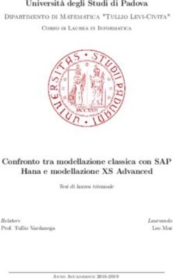 Università degli Studi di Padova - SIAGAS