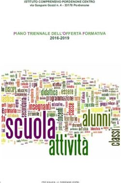 PIANO TRIENNALE DELL'OFFERTA FORMATIVA - 2016-2019 ISTITUTO COMPRENSIVO PORDENONE CENTRO via Gaspare Gozzi n. 4 - 33170 Pordenone - Istituto ...