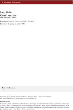 Corti online Luigi Rullo - Rivista Digital Politics_01/21_8giugno.indb