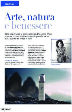 Arte, natura e benessere - Dolomitic Water