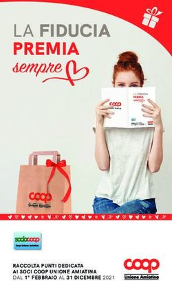 Sempre LA FIDUCIA PREMIA - RACCOLTA PUNTI DEDICATA AI SOCI COOP UNIONE AMIATINA DAL 1 FEBBRAIO AL 31 DICEMBRE 2021