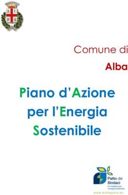 Piano d'Azione per l'Energia Sostenibile - Alba Comune di - My Covenant
