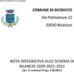 CCOOMMUUNNEE DDII BICINICCO - NOTA INTEGRATIVA ALLO SCHEMA DI BILANCIO 2020-2021-2022