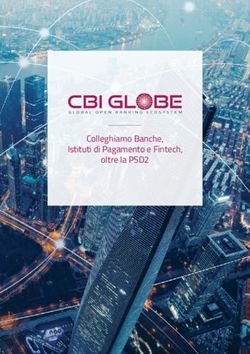 Colleghiamo Banche, Istituti di Pagamento e Fintech, oltre la PSD2 - gotoAPI