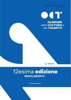 REGOLAMENTO a.s. 2020/21 - Olimpiadi della Cultura e del Talento