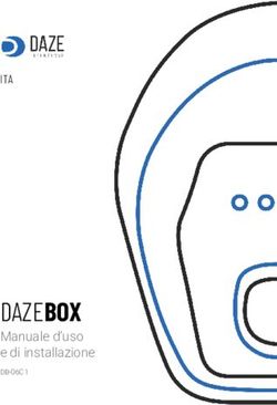 DAZEBOX - ITA - Manuale d'uso e di installazione - DazeTechnology