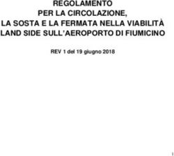 REGOLAMENTO PER LA CIRCOLAZIONE, LA SOSTA E LA FERMATA NELLA VIABILITÀ LAND SIDE SULL'AEROPORTO DI FIUMICINO - REV 1 del 19 giugno 2018 - Enac