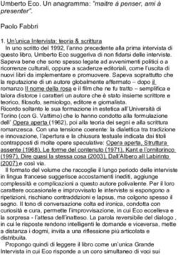 Umberto Eco. Un anagramma: "maitre &agrave; penser, ami &agrave; presenter". Paolo Fabbri - GESC