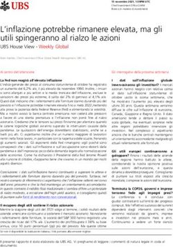 L'inflazione potrebbe rimanere elevata, ma gli utili spingeranno al rialzo le azioni - UBS