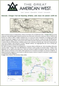 Itinerario: L'Oregon Trail dal Wyoming all'Idaho, sulla tracce dei pionieri 2.070 km