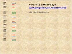 Materiale didattico Biologia www.giorgioventurini.net/lezioni2019