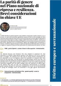 La parit&agrave; di genere nel Piano nazionale di ripresa e resilienza. Brevi considerazioni in chiave UE - La Magistratura