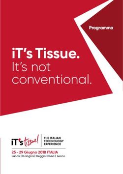 IT's Tissue. It's not conventional - Programma