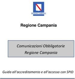 Comunicazioni Obbligatorie Regione Campania - Guida All'accreditamento ...