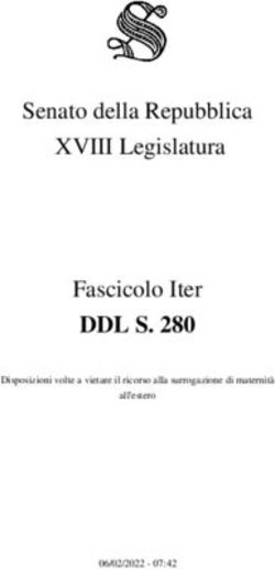 DDL S. 280 Fascicolo Iter - Senato della Repubblica XVIII Legislatura - Disposizioni volte a vietare il ricorso alla surrogazione di maternit&agrave;