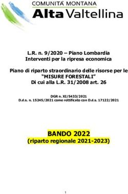 BANDO 2022 (riparto regionale 2021-2023) - L.R. n. 9/2020 - Piano Lombardia Interventi per la ripresa economica - Comunit&agrave; Montana Alta ...