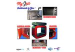 MY RILL ELECTRIC WIFI & DESIGN BARBECUE - CUSTOM BARBECUES SRL - 20861 BRUGHERIO (MB) - ITALY - C-USTOM BARBECUES ITALIAN COMPANY