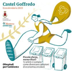 Castel Goffredo Ecocalendario 2023 - Piccolo sforzo, meno rifiuti! 12 atleti ci svelano come diventare campioni di economia circolare - Mantova ...