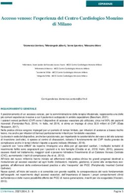 Accesso venoso: l'esperienza del Centro Cardiologico Monzino di Milano