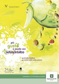 Spunti interdisciplinari per docenti della scuola primaria - Vannini Editrice