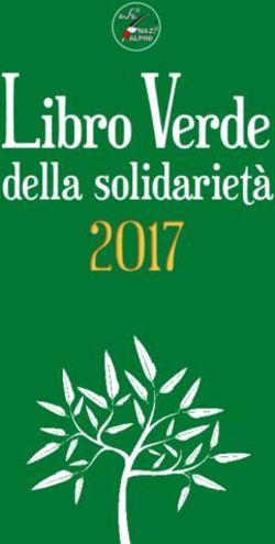 L Verde ibro della solidariet&agrave; - Ana Gorizia