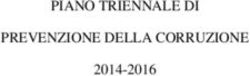 PIANO TRIENNALE DI PREVENZIONE DELLA CORRUZIONE 2014-2016