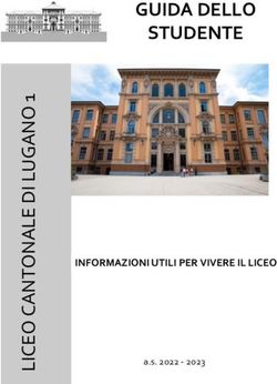 GUIDA DELLO STUDENTE - INFORMAZIONI UTILI PER VIVERE IL LICEO a.s. 2022 2023 - Liceo Lugano