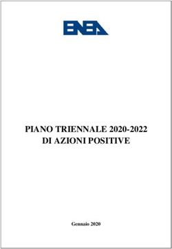 PIANO TRIENNALE 2020-2022 DI AZIONI POSITIVE - Gennaio 2020 - Enea