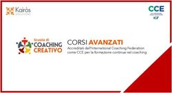 CORSI AVANZATI Accreditati dall'International Coaching Federation come CCE per la formazione continua nel coaching - Scuola di Coaching Creativo