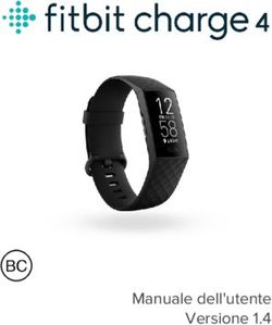 Manuale dell'utente Versione 1.4 - Fitbit Help