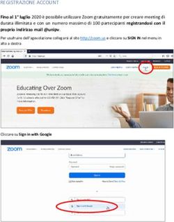 REGISTRAZIONE ACCOUNT - idcd@unipv