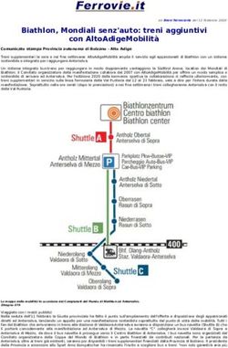 Biathlon, Mondiali senz'auto: treni aggiuntivi con AltoAdigeMobilit&agrave; - Ferrovie.it