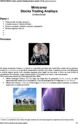 Minicorso Stocks Trading Analisys