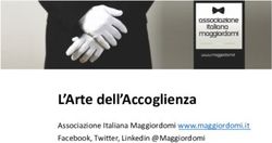 L'Arte dell'Accoglienza - Associazione Italiana Maggiordomi www.maggiordomi.it Facebook, Twitter, Linkedin @Maggiordomi