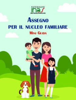 ASSEGNO PER IL NUCLEO FAMILIARE - MINI GUIDA - PATRONATO INAS CISL