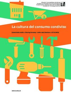 La cultura del consumo condiviso - Ta-Swiss