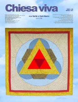 Chiesaviva ANNO L 546 - "La Verità vi farà liberi" - Chiesa viva