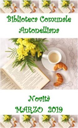 MARZO 2019 - Biblioteca Comunale Antonelliana - Novit&agrave; - Comune di ...