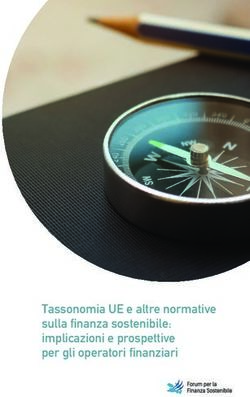 Tassonomia UE e altre normative sulla finanza sostenibile: implicazioni e prospettive per gli operatori finanziari