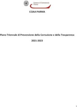 CCIAA PARMA Piano Triennale di Prevenzione della Corruzione e della Trasparenza 2021-2023