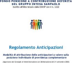 Regolamento Anticipazioni - Fondo Pensione a contribuzione ...