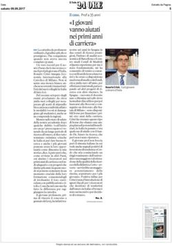 "I giovani vanno aiutati nei primi anni di carriera" - uspur