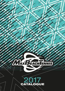 2017 CATALOGUE - Beach Tennis Store