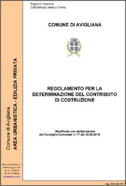 Modificato con deliberazione - del Consiglio Comunale n. 77 del 25.09.2019 - Città di Avigliana