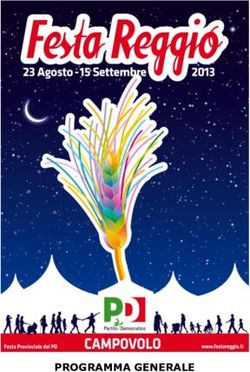 PROGRAMMA GENERALE - Quotidiano.net