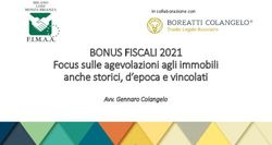 BONUS FISCALI 2021 Focus sulle agevolazioni agli immobili anche storici, d'epoca e vincolati - Avv. Gennaro Colangelo