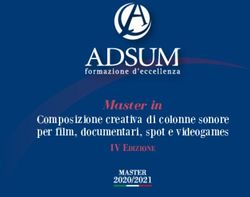 Master in Composizione creativa di colonne sonore per film, documentari, spot e videogames - ADSUM