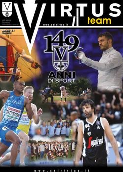 ANNI DI SPORT - SEF Virtus